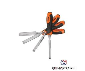 Scalpelli legno serie 254404 m.sintetico mm 8/12/20/26 cf=pz 4 Wokin