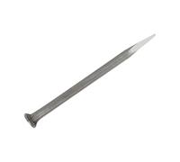 Scalpelli per intagliare la roccia con punta da 6 mm e punta piatta da 12 mm, adatto per lavori di scultura in muratura dettagliati