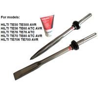 scalpelli punta TE-YX HILTI TE50 TE56 TE60 TE70 TE80 TE706 TE700 2241983 2241991