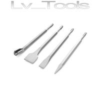 SCALPELLI PUNTE SGORBIE TRAPANO SCALPELLO ATTACCO SDS-PLUS 250mm 4pz