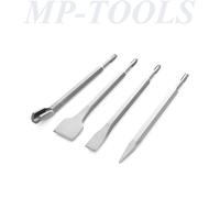 SCALPELLI PUNTE SGORBIE TRAPANO SCALPELLO ATTACCO SDS-PLUS 250mm 4pz