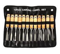 Scalpelli sgorbie per legno Set 12 pezzi utensili per intaglio