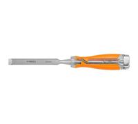 NEO TOOLS Scalpello per legno, larghezza lama 10-32 mm, lama in acciaio CrV, manico in due materiali, rinforzo d'impatto, scalpello, ideale per tagliare e lavorare con precisione materiali in legno