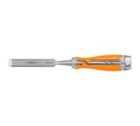 NEO TOOLS Scalpello per legno, larghezza lama 10-32 mm, lama in acciaio CrV, manico in due materiali, rinforzo d'impatto, scalpello, ideale per tagliare e lavorare con precisione materiali in legno