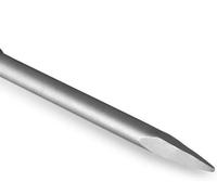 SCALPELLO A PUNTA 35CM TONDO 5 INSERTI ATTACCO HEX SCANALATO MARTELLO DEMOLITORE