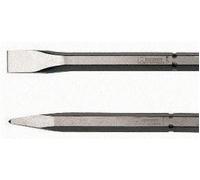 Scalpello a Punta 450 mm Attacco Scanalato 19 mm per perforatori Ryobi