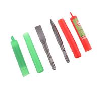 Scalpello a punta quadrata e scalpello piatto per martello perforatore, 14 x 150 mm