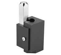 Scalpello angolare per falegnameria autoallineato ad angolo retto da carpentiere, scalpello angolare, alta precisione per mortasa incernierata Serratura per porta da incasso(black)