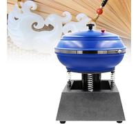 Scalpello e lucidatrice per gemme, potente, lucidatrice vibrante, capacità di lucidatrice vibrante per gioielli in metallo, smerigliatrice, strumenti per smerigliatura, Ironbottombluebarrel-12