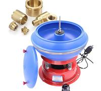 Scalpello e lucidatrice per gemme, potente, lucidatrice vibrante, capacità di lucidatrice vibrante per gioielli in metallo, smerigliatrice, smerigliatrice, rosso-bluebarrel-8