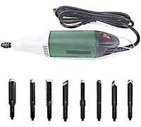 Scalpello Elettrico Macchina per Intaglio Elettrico Utensili per La Lavorazione del Legno Set di Utensili per Scalpello con 8 Lame per Intaglio 220V