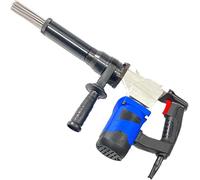 Scalpello elettrico portatile ad ago da 1100 W, strumento industriale per la rimozione della ruggine, pistola disincrostante, pulitore di scorie di saldatura per un'effic,