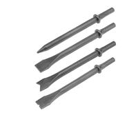 Scalpello for martello pneumatico Gambo esagonale Testa a impatto pneumatico for impieghi gravosi for rimozione/taglio della ruggine per la manutenzione(Type-A 4pcs chisel)