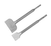 Scalpello largo per rimozione piastrelle Raschietto per pavimenti Scalpello piegato angolato a gomito con gambo tondo Stabile multifunzionale per lavori su varie scale