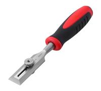 Scalpello per la lavorazione del legno con limitazione Cr-v Carpenteria Scalpello piatto Pala per legno piatta Knockable Slotting H1D5 Strumenti Intaglio Scalpello