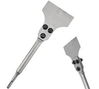 Scalpello per Piastrelle SDS-Plus 300 x 100 x 80mm, Scalpello a Spatola Angolato in Qualità Professionale, Geometria Ottimizzata, per Piastrelle, Ceramica, Piastrelle per Pavimenti