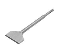 Scalpello per ridimensionare piastrelle larghe, raschietto per pavimenti da parete 3 pollici x 10 pollici Martello demolitore rotativo con gambo tondo, raschietto per calcestruzzo