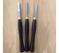 Scalpello per tornitura HSS, scalpello per tornio, 3 pezzi, scalpello per tornio per legno, taglio, intaglio, obliquo semplice, sgorbia per sgrossatura, raschietto con punta diamantata, lame in acci