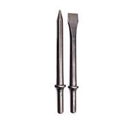 Scalpello pneumatico martello pneumatico 175mm 7 "pollici lunghezza raschietto collare tondo scalpelli punto piatto piastrelle calcestruzzo scalpello set