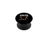 Scalper Compra e Vendi Trading Scalping Design PopSockets PopGrip Adesivo