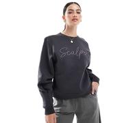 Scalpers - Maglione grigio ricamato L