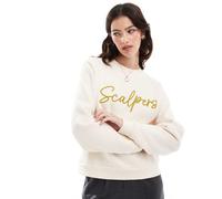 Scalpers - Maglione ricamato écru-Bianco S