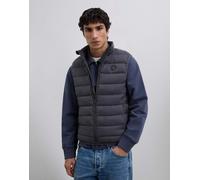 Scalpers - Piumino leggero smanicato color bordeaux-Rosso XL