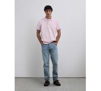 Scalpers - Polo basic rosa con teschio XXL