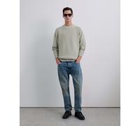 Scalpers - Maglione strutturato in tricot color kaki chiaro-Verde L