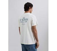 Scalpers - T-shirt color bianco sporco con scritta Taste & Talk XS