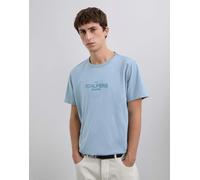 Scalpers - T-shirt color blu uovo di pettirosso chiaro con logo L