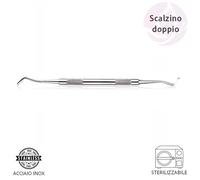 SCALZINO PUNTE PIATTE IN ACCIAIO PER MANICURE E PEDICURE