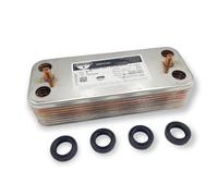 Scambiatore 12 Piastre Originale Ariston Interasse 142 mm - Cod. 65116314