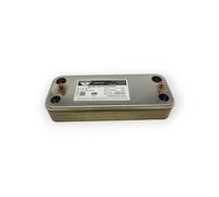 Scambiatore 12 Piastre Originale Ariston Interasse 166 mm 571646 Compatibile Baxi 711612800