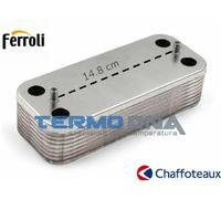 Scambiatore 12 piastre zb190 Ferroli divacondens bluehelix 39842130 lamborghini