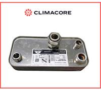 SCAMBIATORE 13 PIASTRE 1/2 FILETTATO CALDAIA IMMERGAS EXTRA INTRA EOLO MINI NIKE