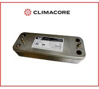 SCAMBIATORE 14 PIASTRE CALDAIA ARISTON GENUS MINI CHAFFOTEAUX ALYA ECOFLAM LINDA