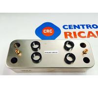 SCAMBIATORE 16 PIASTRE RICAMBIO CALDAIE ORIGINALI FERROLI CODICE: CRC39829110