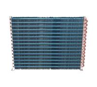Scambiatore acqua aria condensatore frigorifero congelatore per cella tubo in rame alette di raffreddamento alluminio evaporatore refrigerazione frigo condizionatore