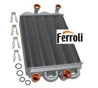 Scambiatore Bitermico Caldaie Ferroli 39837660 Domicondens Domiproject F24