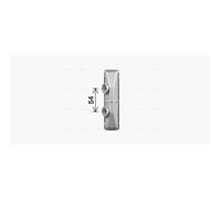 AVA COOLING Scambiatore calore riscaldamento abitacolo CN6338 per C-ELYSEE 1.6 2014-