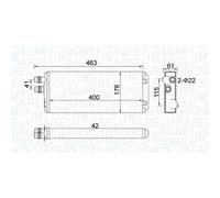 Scambiatore calore MAGNETI MARELLI 350218325000