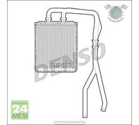 Scambiatore calore riscaldamento abitacolo Denso per IVECO DAILY IV