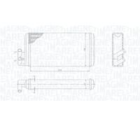 Scambiatore calore, Riscaldamento abitacolo per AUDI 100 200 80 A6 A8 V8
