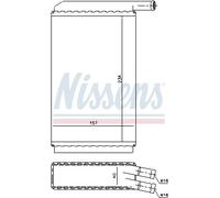 Scambiatore calore, Riscaldamento abitacolo per AUDI PORSCHE VW 80 90 924 944 CA