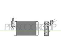 Scambiatore calore, Riscaldamento abitacolo per AUDI SEAT SKODA VW A3 AROSA CADD