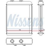 Scambiatore calore, Riscaldamento abitacolo per CHEVROLET OPEL VAUXHALL ASTRA AS
