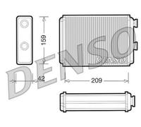 Scambiatore calore Riscaldamento abitacolo PER Lancia Ypsilon 1.4 LPG 57 KW 78 C