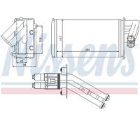 Scambiatore calore, Riscaldamento abitacolo per RENAULT ESPACE LAGUNA VEL SATIS