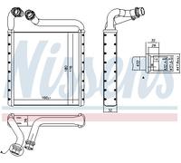 Scambiatore calore, Riscaldamento abitacolo per VW BEETLE PASSAT PASSAT ALLTRACK